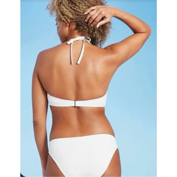 NWT Shade & Shore White Underwire Bikini Top 34C - Picture 12 of 12